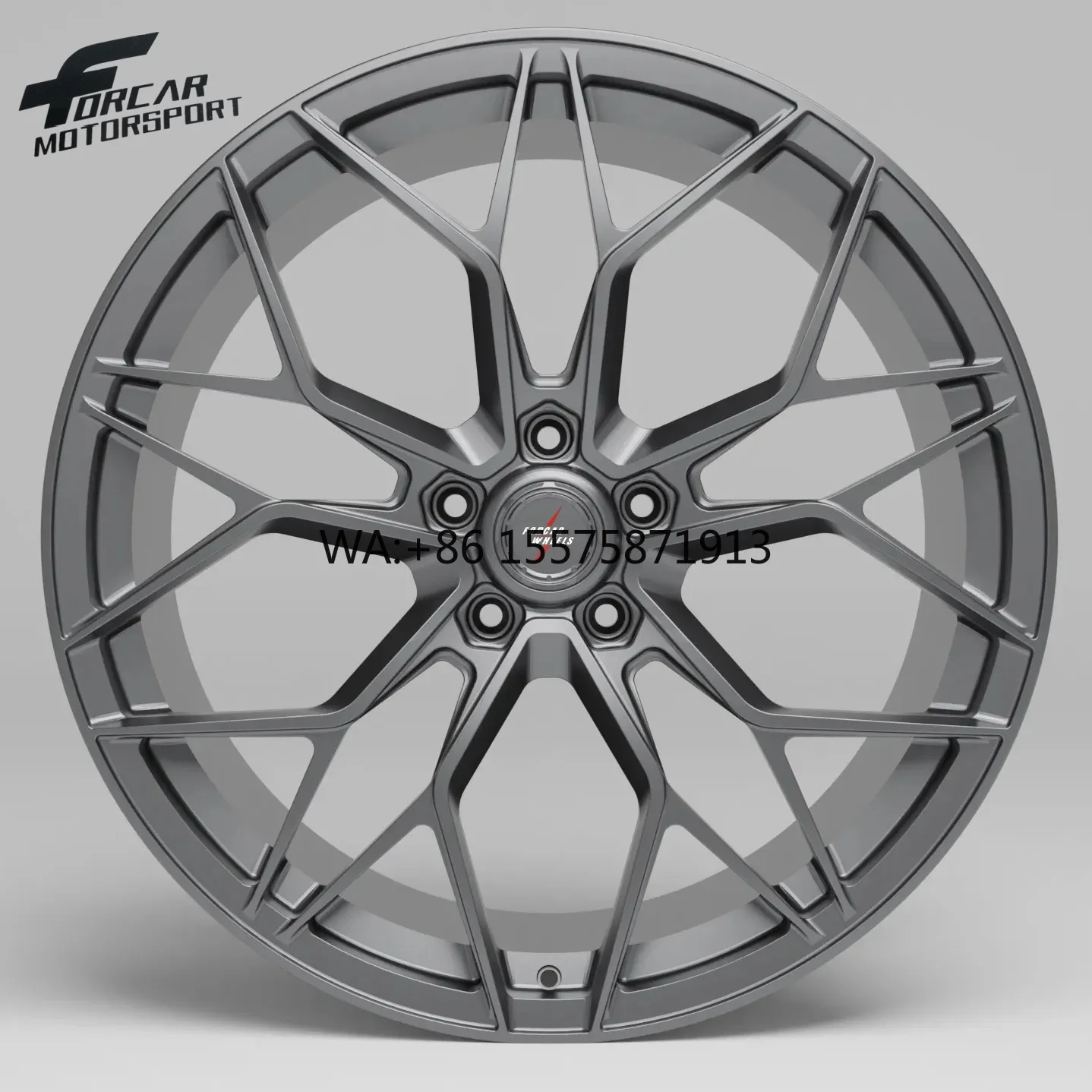 

Dark Gunmetal Passenger Car Lightweight 16 17 18 19 20 21 22 23 24 Inch Forcar Motorsport Alloy Forged Wheels Rims
