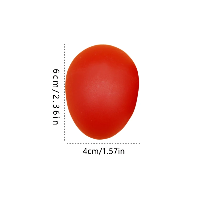10 قطع من هزازات البيض البلاستيكية مع موسيقى قرع لعيد الفصح، مالاركاس، مع هزازات الرسم بنفسك لتعلم الموسيقى (5 أزواج) #2