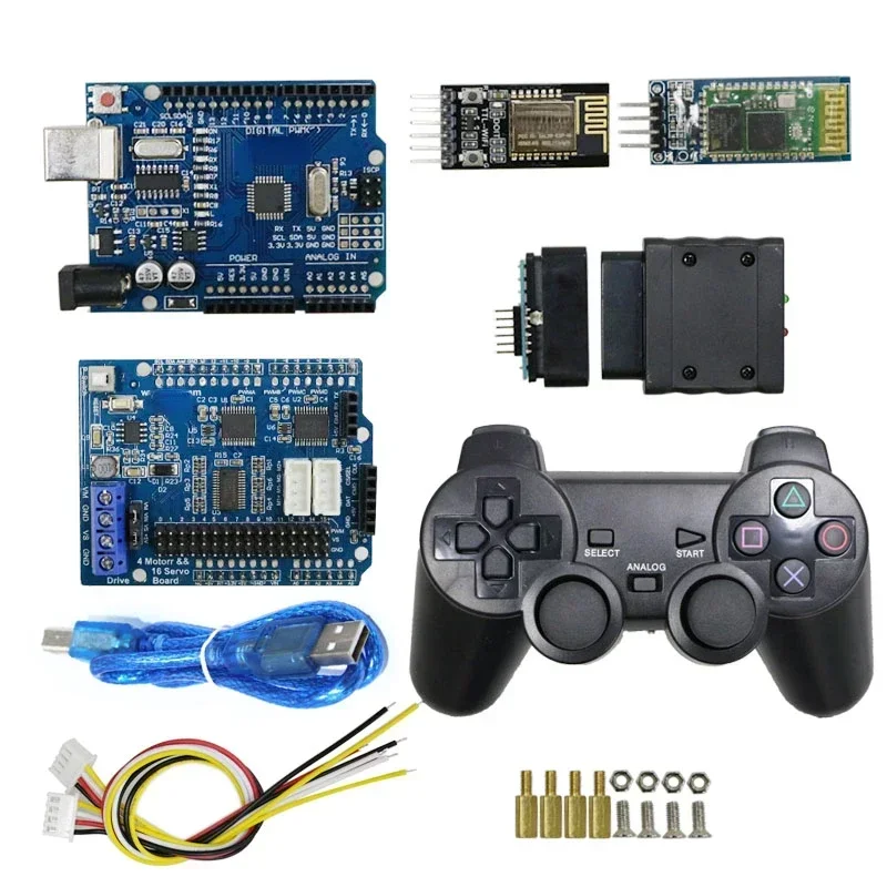 Picture 5: Hot sales Robot gripper DIY mobile robot platform compatible with Arduino