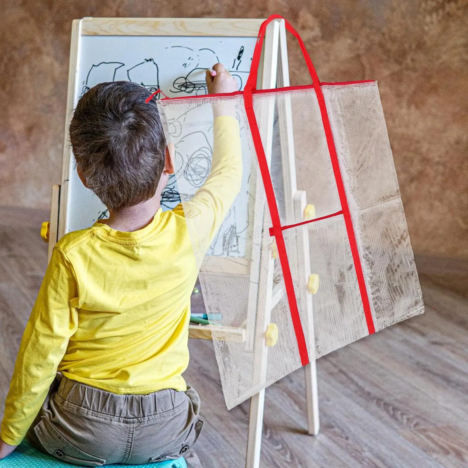 Storage Bag Art Work Bags Drawing Board Carrier Posters Pouch Tool Painting Tote Organizer Supply Supplies Canvas