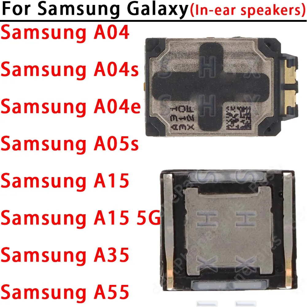 Para Samsung Galaxy A04 A04s A04e A05s A15 A35 A55 5G sonido auricular receptor auricular superior altavoces intrauditivos nuevas piezas de repuesto de reparación