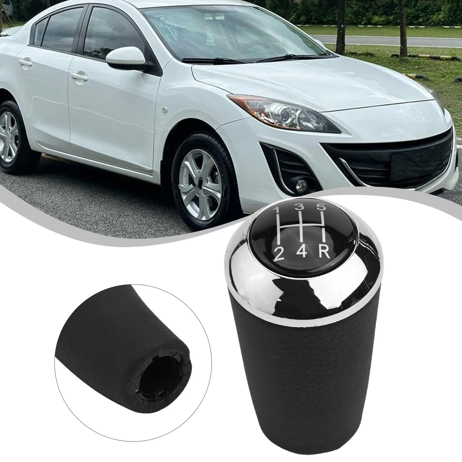 

Хромированная ручка переключения передач, внутренняя модернизация, как показано на рисунке, Прямая замена из АБС-пластика, элегантный дизайн