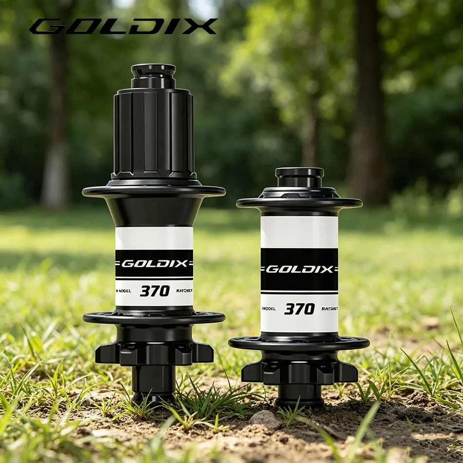 GOLDIX M370 36T Ratchet Sealed Bearing 32H Bicycle Hub 6‑bolt Disc Brake J‑Bend 32 Holes BOOST MTB Hub for HG MS XD
