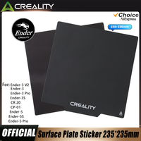 Creality Removable Magnetic 3D Printer Build Surface Heated Bed Cover 235*235mm for Ender-5/5Pro/Ender-3/-3 Pro ﻿3D printer part