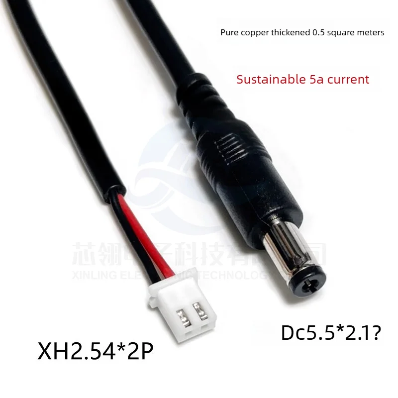 5.5X2.1mm DC male or female plug cable connector adapter 12V 10A DIY power cord for LED CCTV main board power cord