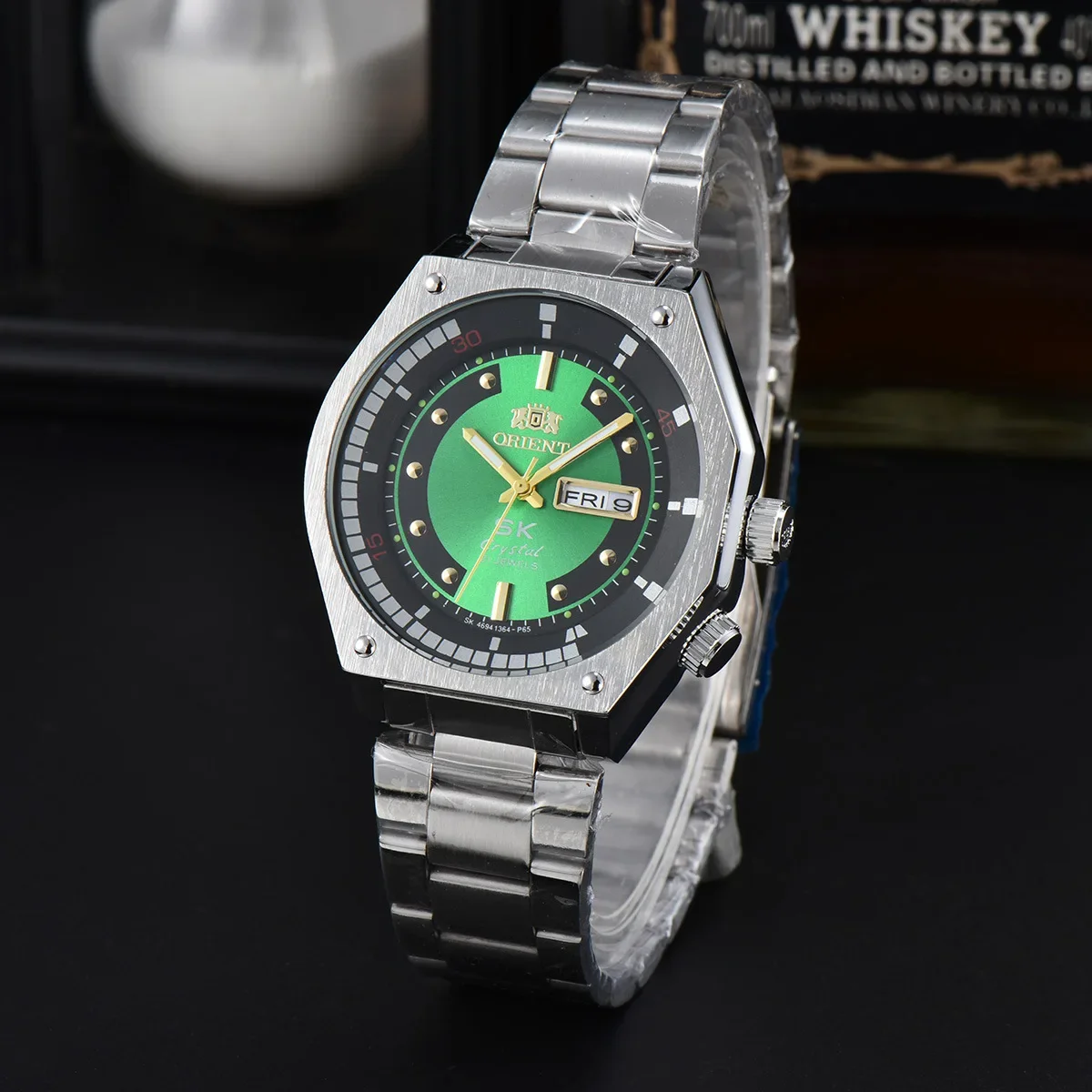 المشرق مزدوجة الأسود العلامة التجارية الأعلى اليابان ساعة حركة كوارتز مقاوم للماء ساعة مشهورة ساعات رجالي كول Relogio Masculino