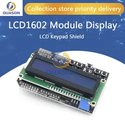 LCD Keypad Shield LCD1602 LCD 1602 Module Display For Arduino ATMEGA328 ATMEGA2560   blue screen