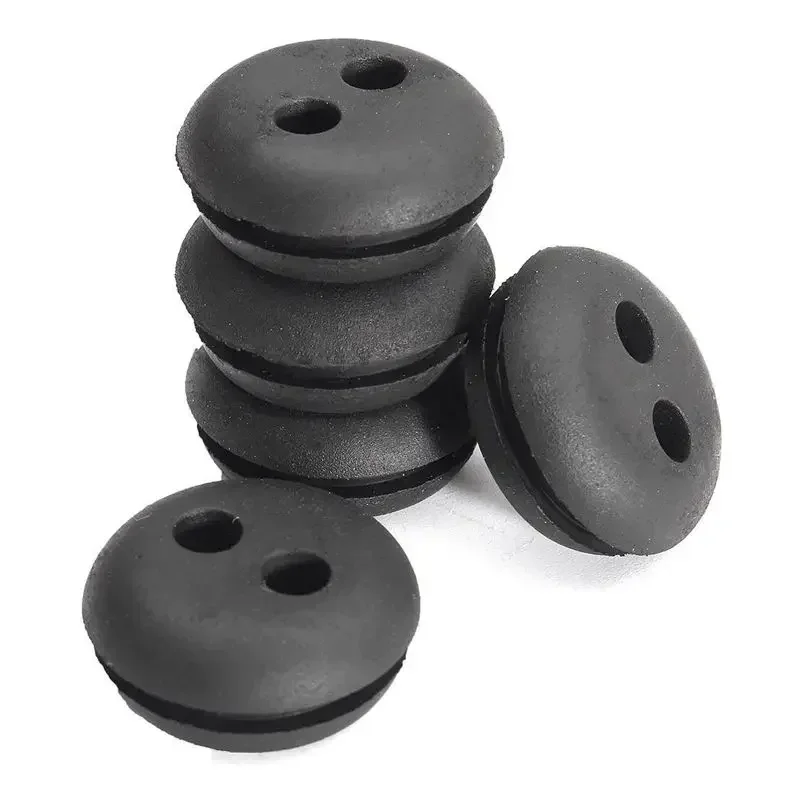 5pcs 2 Hole Fuel Gas Tanks Grommet Replacement For Stihl Honda Trimmer Lawn Mower For String Lawn Mower Chainsa For Honda