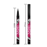 1/2/5pcs Smooth Liquid Eyeliner Pen Long-lasting Waterproof Non-smudged Black Eyeliner Pencils High Pigmented Punk Eye Makeup 5