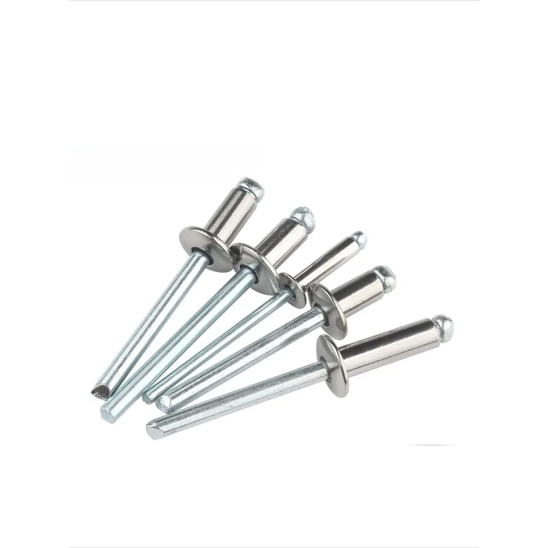 Stainless steel blind rivets, blind round head rivets, open rivet screws