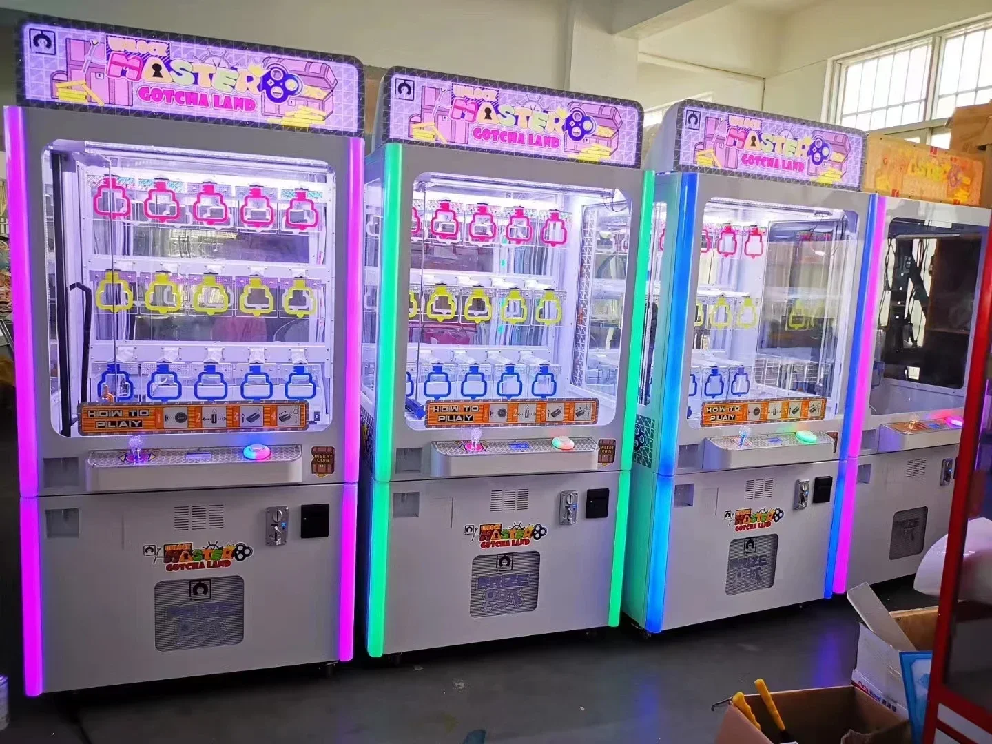 

High Quality Lucky Key Claw Crane Machine Coin Operated Gift Machine Indoor Arcade Prize Game Claw Machine