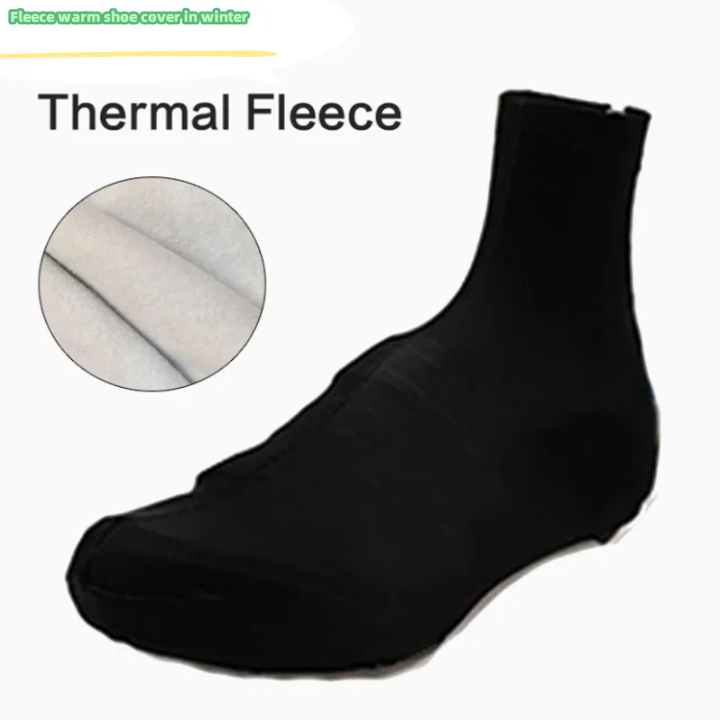 New Cycling Shoe Covers Fleece Thermal Dustproof Man Woman Overshoes Road Bicycle Bike MTB Winter Cycling Shoe Cover hot sale