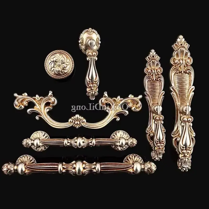 

10PCS Solid Zinc Alloy Antique Furniture Pulls Handles Drawer Knobs Cupboard Wardrobe Closet Dresser Shoe TV Cabinet Pulls Pens