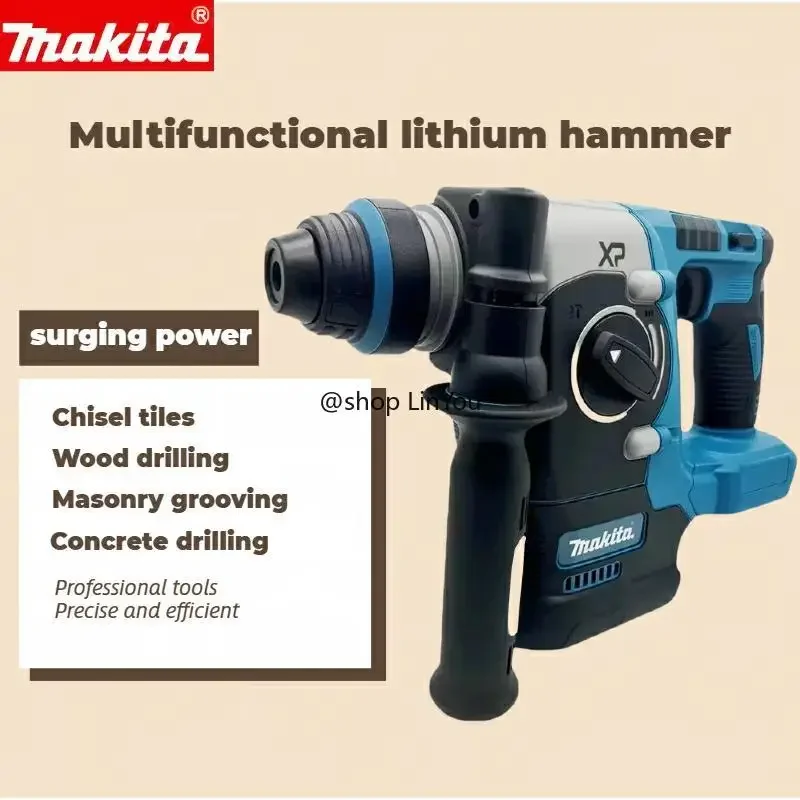 Makita 273 Perceuse à percussion sans fil électrique sans balais, marteau perforateur rotatif rechargeable, perçage et burinage, outil électrique à couple élevé
