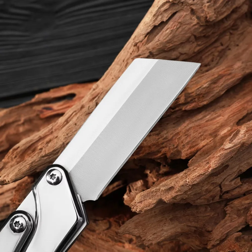 Multifunctional Stainless Steel Folding Knife Outdoor Camping Tactical Hunting Defense Knife Pocket Knife Sharp and Durable