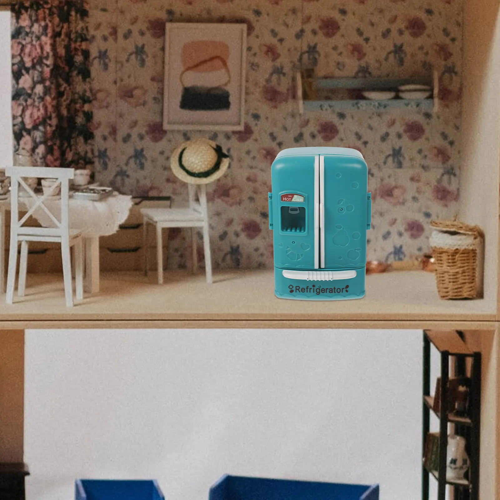 

Интересный миниатюрный холодильник-декор из высококачественного АБС-пластика, многофункциональный мини-декор для создания миниатюрных сцен своими руками