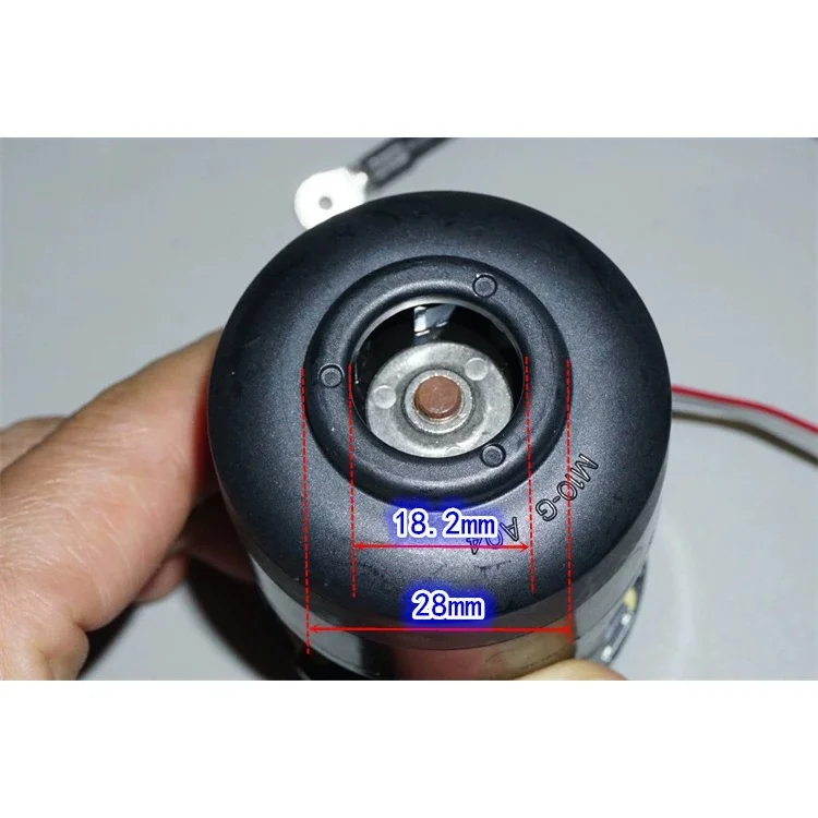 25.2V 412W Brushless Vacuum Cleaner Turbine Fan M10 High Speed High Suction Vacuum Cleaner Three Phase Brushless Motor Fan