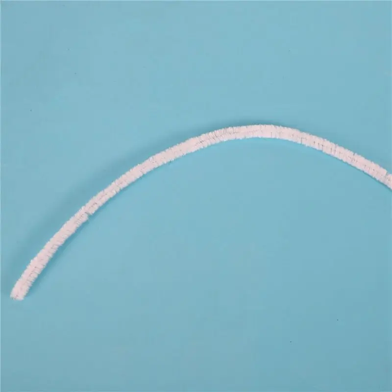 Ekologiczne - 1000 sztuk drucików do czyszczenia, 30 cm, białe