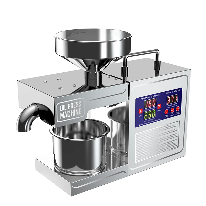 เครื่องสกัดน้ำมันเมล็ดมะรุมควบคุมอุณหภูมิ เครื่องสกัดน้ำมันเมล็ดละหุ่ง เครื่องกดน้ำมันมะพร้าว