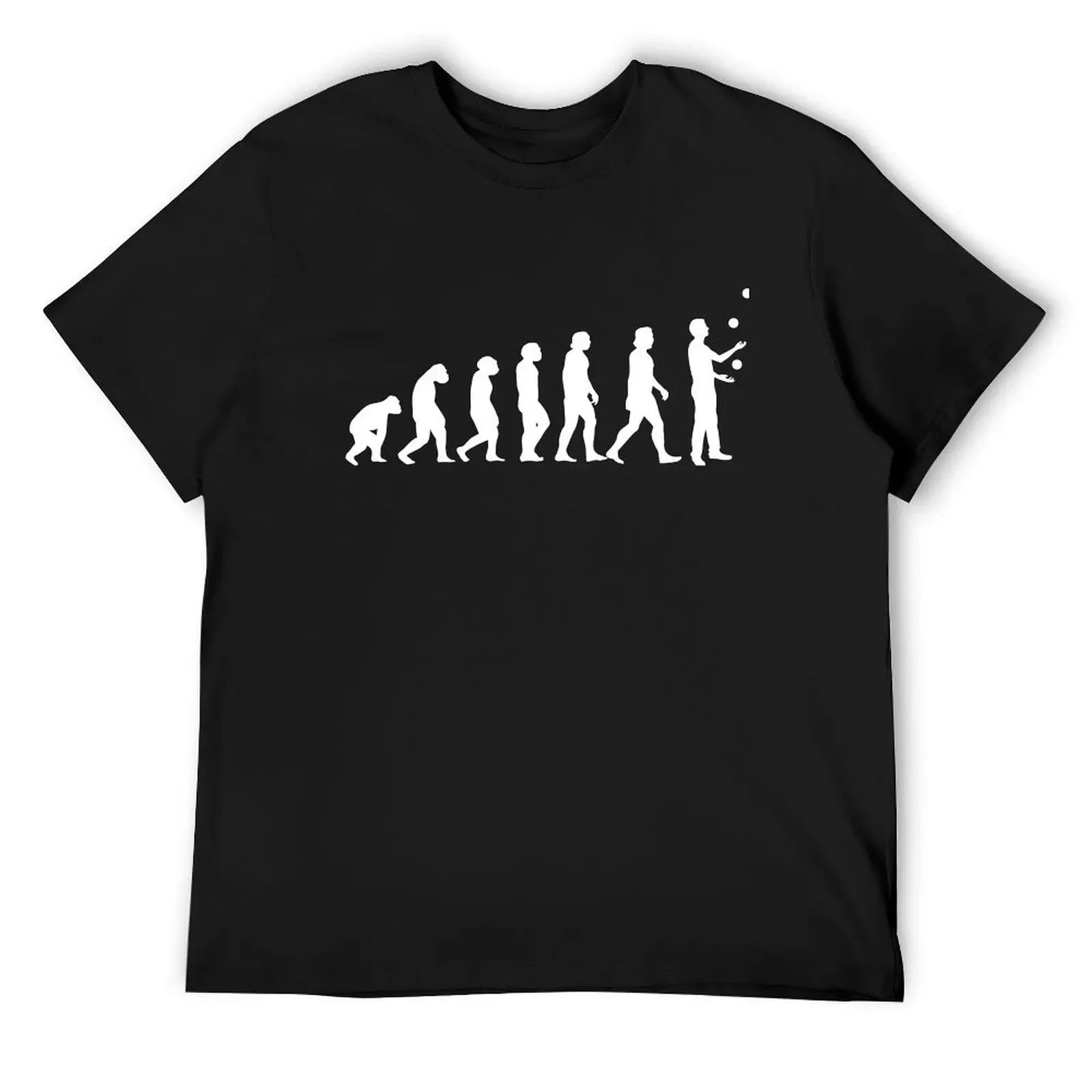 

The Evolution of Juggling Toss juggling Jesters Jugglers T-Shirt vintage clothes tops hippie clothes sublime anime shirts men