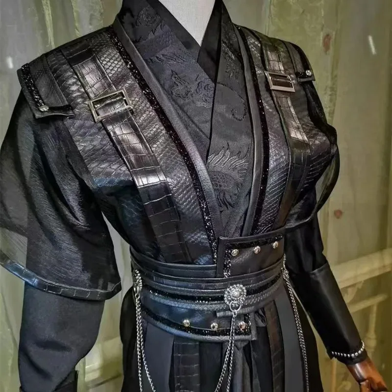 Xue Yang Mdzs Cosplay Costume Anime Grandmaster of Demonic Cultivation Cosplay Lan Wangji Mo Dao Zu Shi Hanfu Men