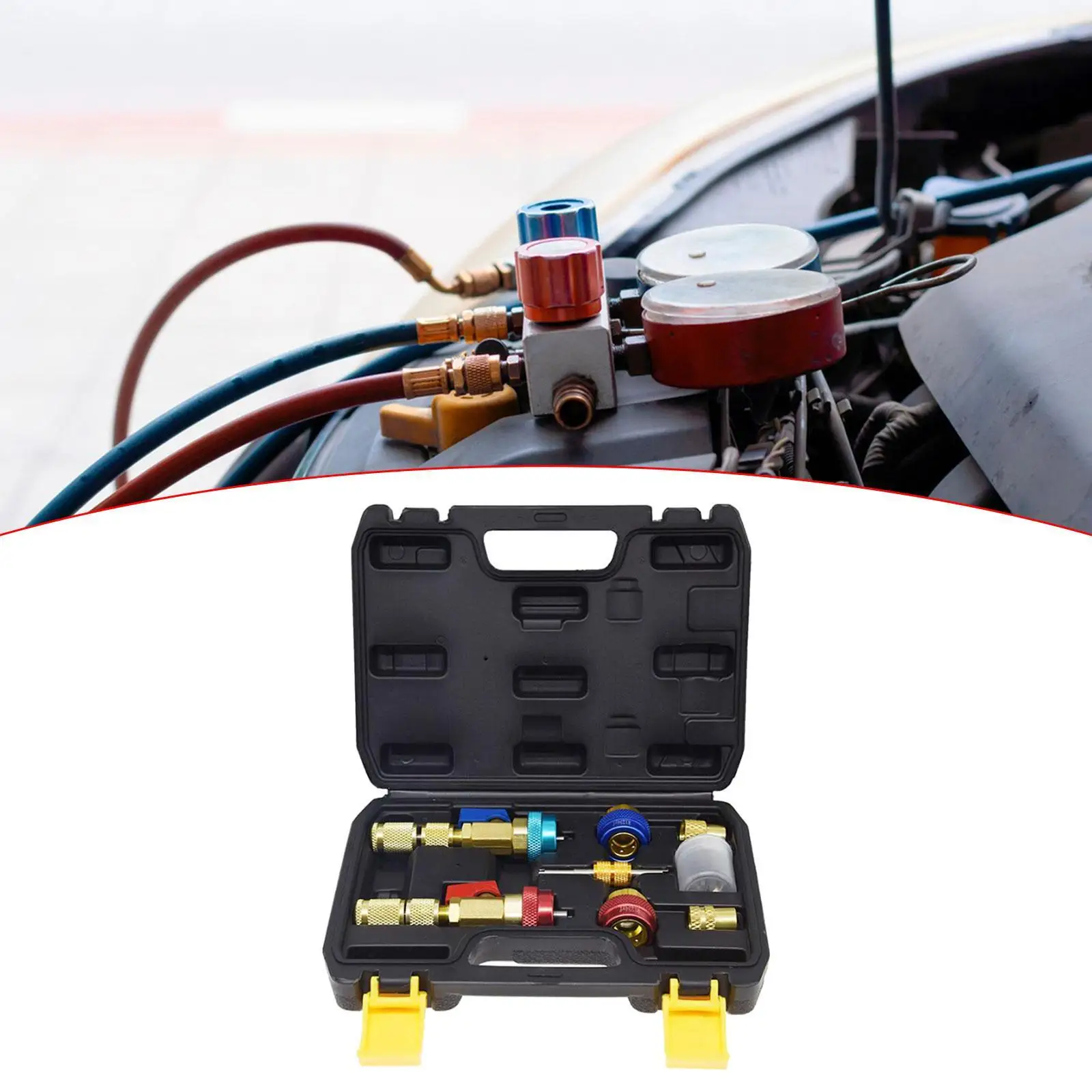 

Generic Valve Core Remover for R22 R134A R1234yf High Performance with Storage Box Easy to Use Accessories for Maintenance