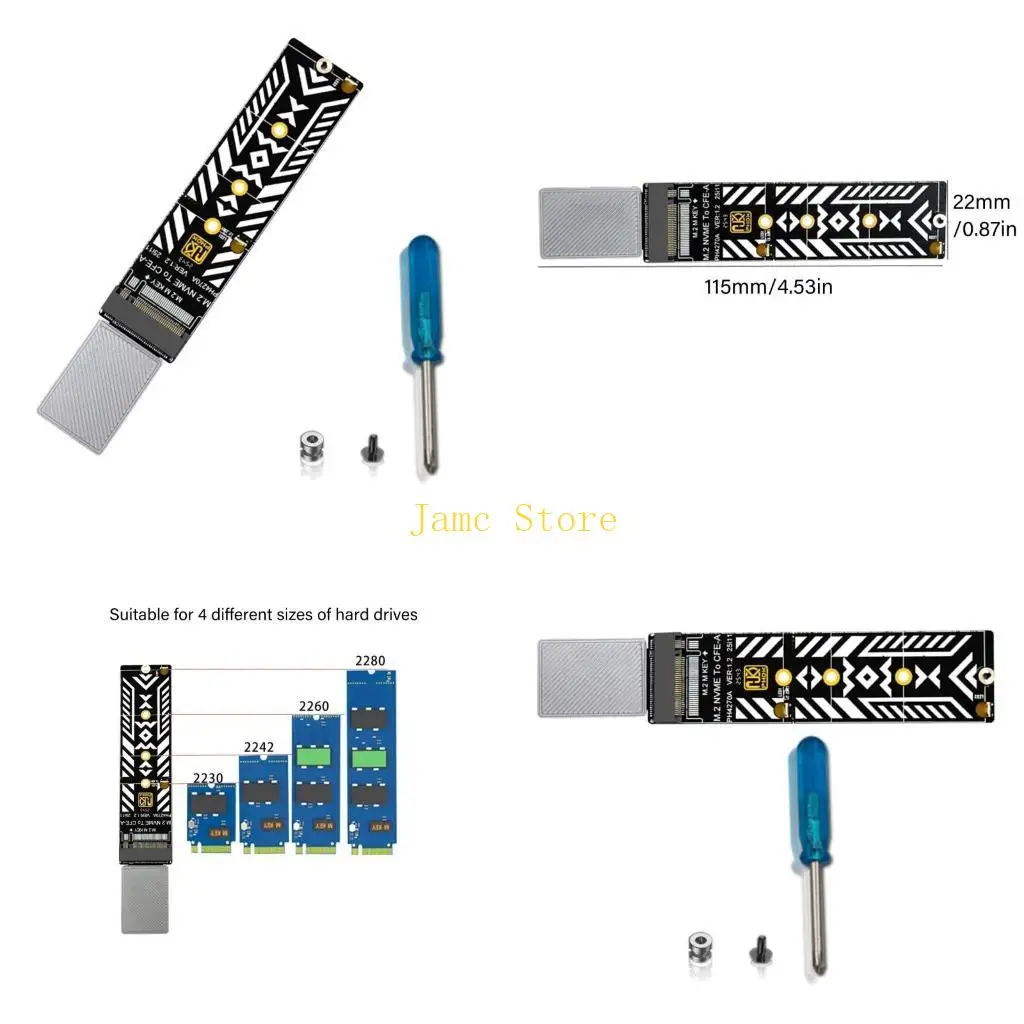 

Портативный твердотельный накопитель LX0B M.2 NVMe — адаптер CFE, идеально подходящий для мобильных профессионалов