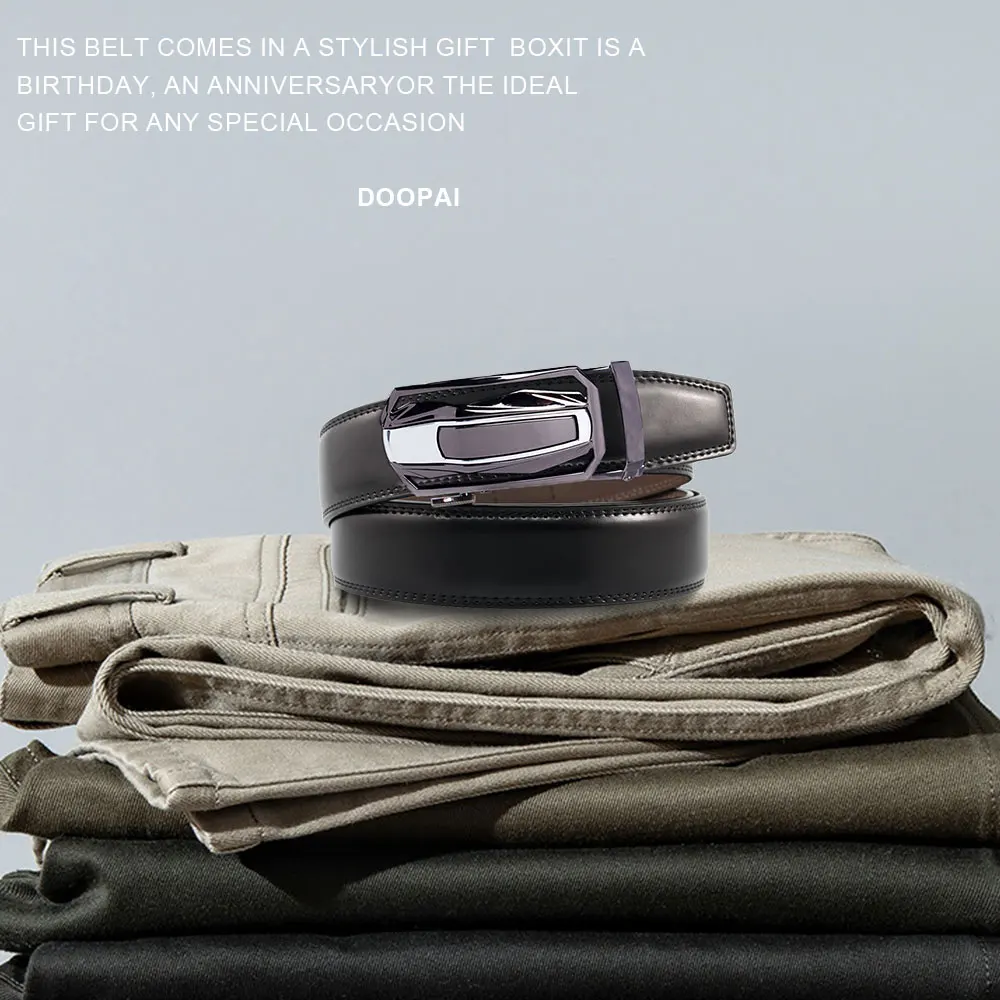 2PCS Men High Quality Genuine Leather Belt Luxury Designer Belts Men Cowskin Fashion Strap Male Jeans for Man Cowboy,DOOPAI Mens Leather Belt Automatic Genuine Leather Belts Leisure Fashion Ratchet Belts for Men Pants Waistband