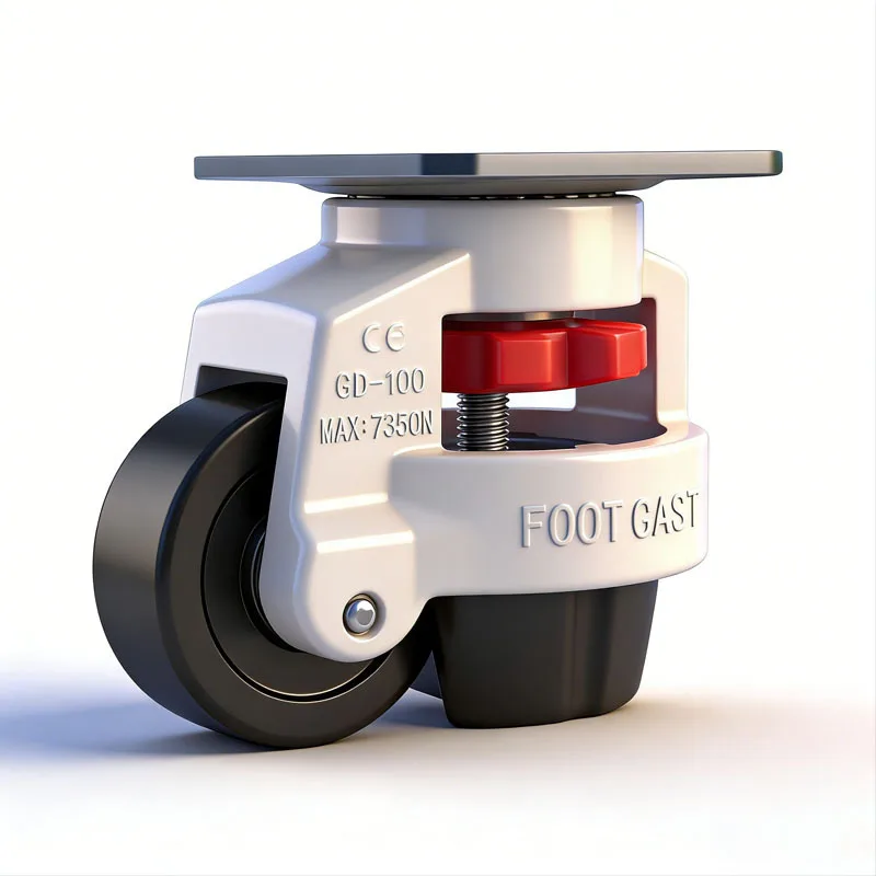 

Adjustable Height Heavy Duty Leveling Machine Caster Universal Anti-slip Wheel Machinery Caster for Vending ,Workbench Machine