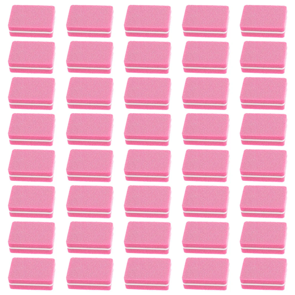 50 peças tiras de polimento de unhas arquivos portáteis leves e compactos para arquivamento de salão-pedicure ferramenta de lixamento