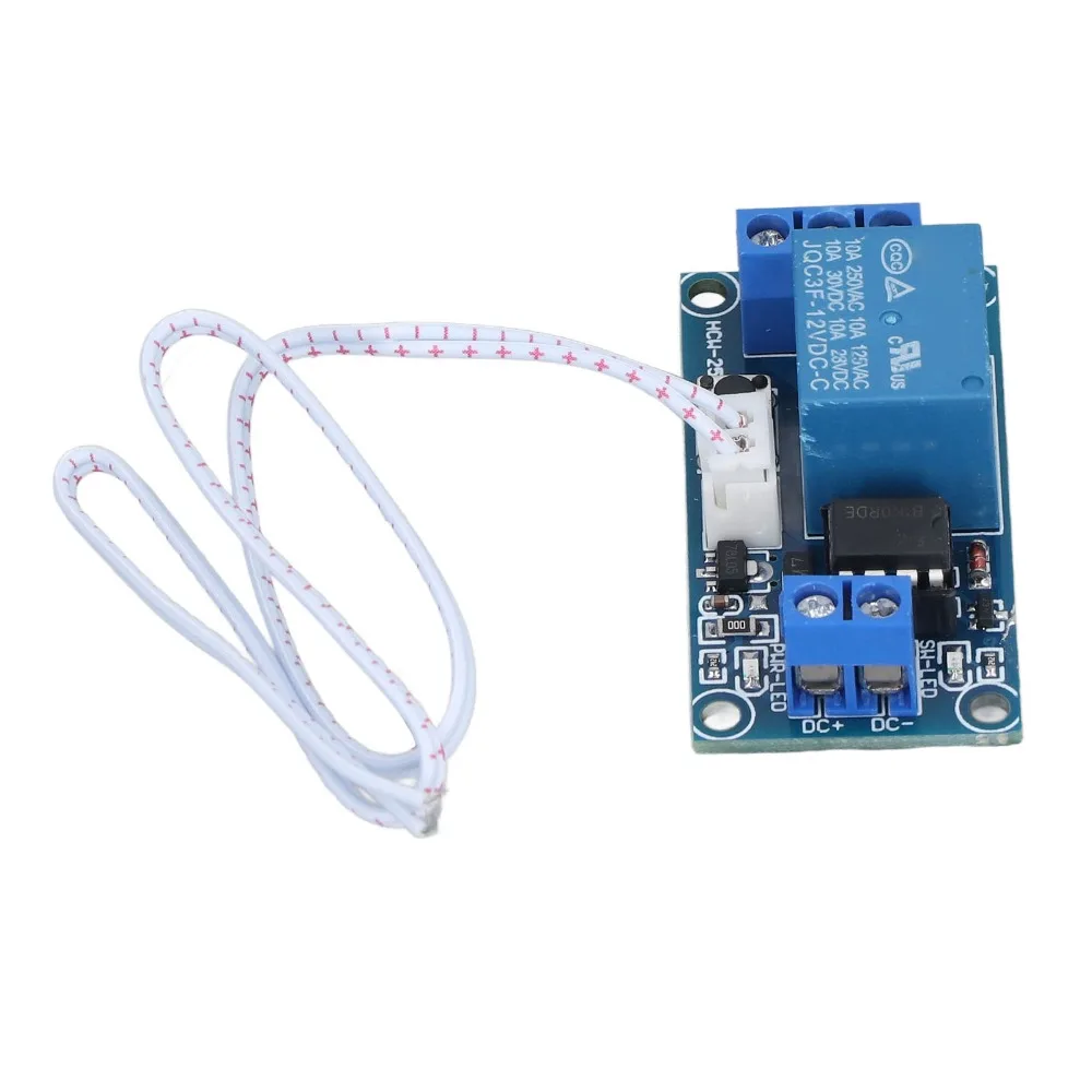 4Pcs 12V Self Locking Relay Module Self Locking SCM Control Bistable Relay Module Bistable Design Single Bistable Relay Module