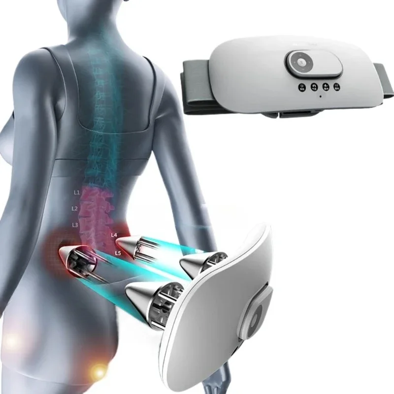 

Lumbar health care products Electric waist massage with air pressure lower back heating pain relief machine