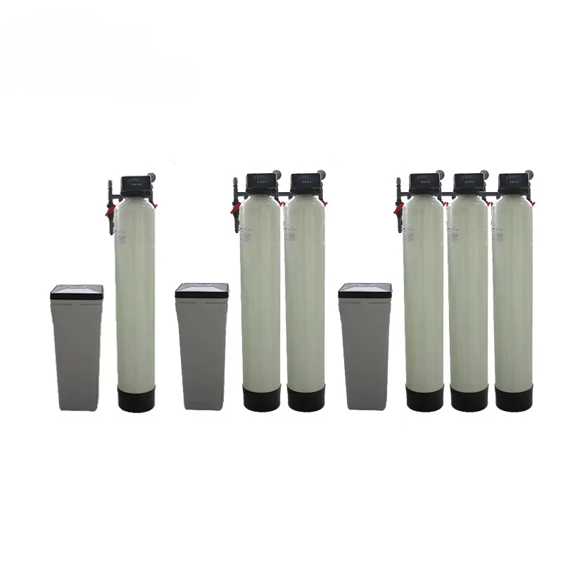 Automatic System Agricultural Commercial Water Softener System Softening Equipment FRP Water Tank
