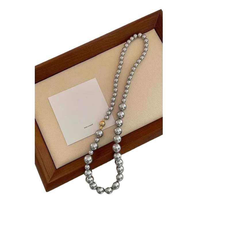 

Simple necklace size splicing temperament collarbone chain popular high-end elegant sweater chain