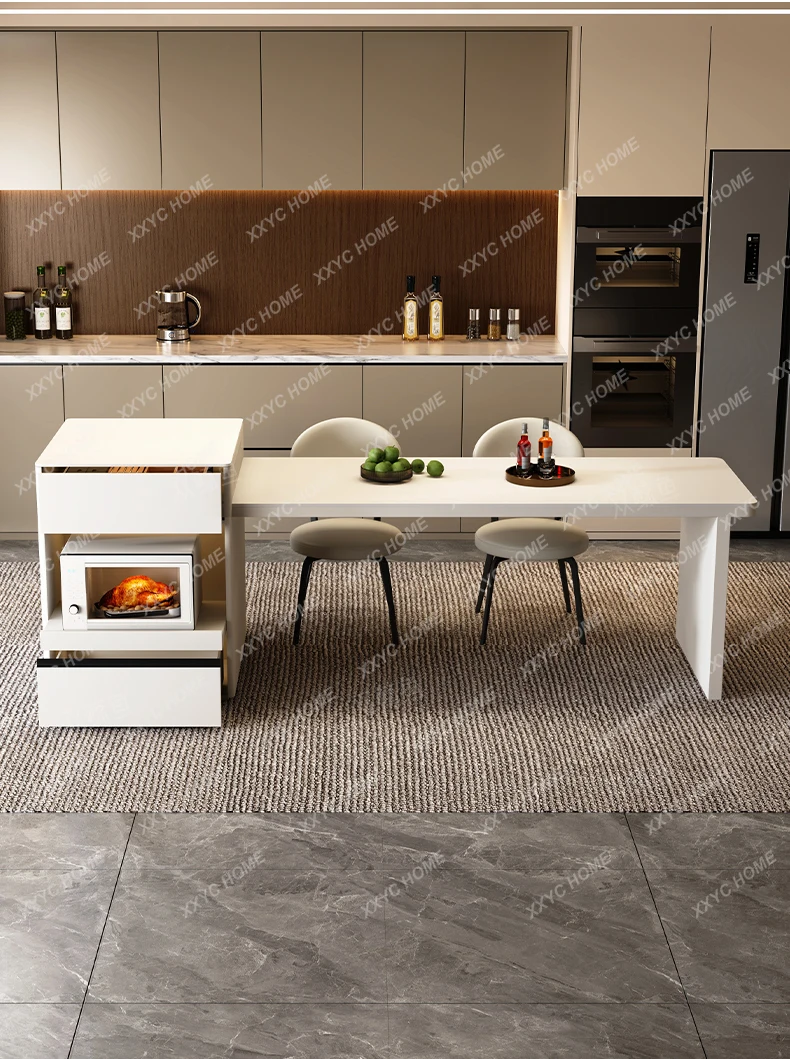 X-S Dining table integrated modern simple light luxury high-end dining table guide table bar restaurant HG