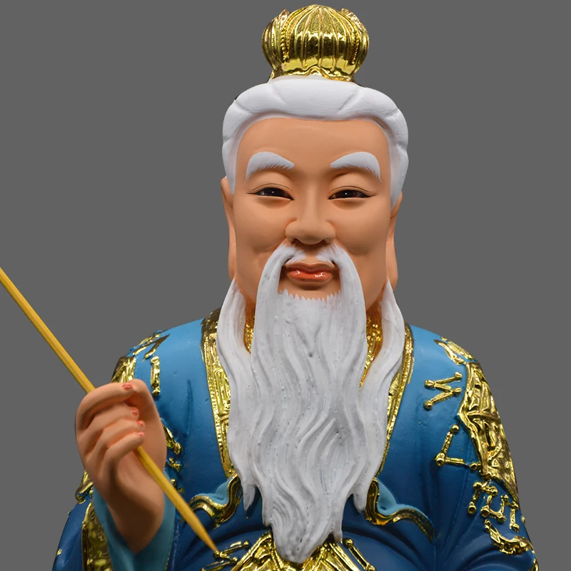 Wholesale Buddhism Taoism figure Asia Southeast HOME Company exorcise evil spirits TAI YI ZHEN REN God talisman statue