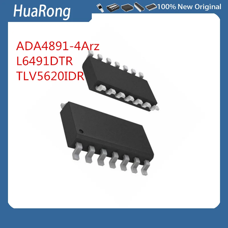 

5PCS/LOT ADA4891-4Arz L6491DTR L6491D TLV5620IDR TLV5620I TLV56201 SOP14