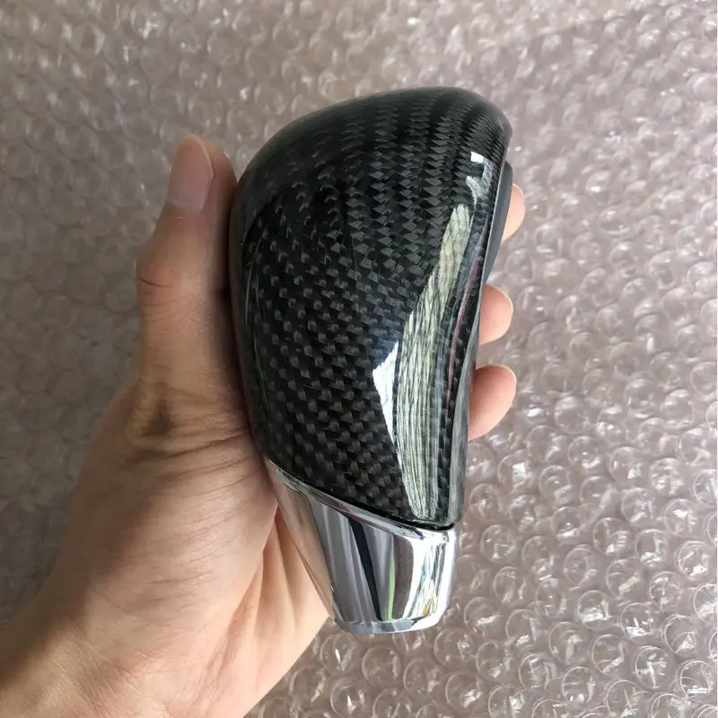 

1pcs for Nissan 14-21 Qashqai X-Trail Murano Terra Carbon Fiber Modification Shift Lever Handball Head Gear Shift Handball