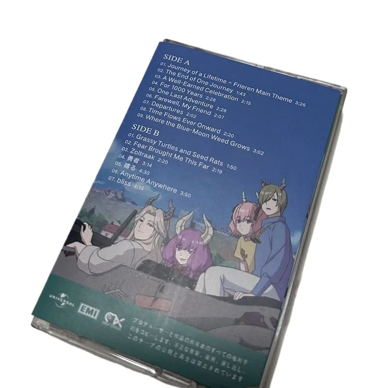

In Stock Evan Call Frieren Beyond Journey's End OST Cassette Anime Orchestral Folk Brand New Sealed