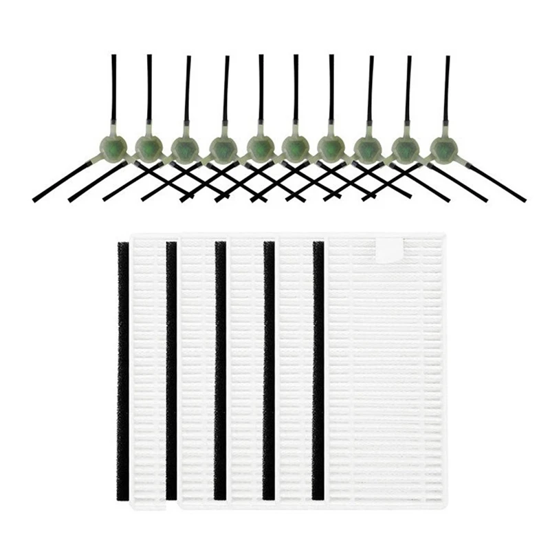 Vervangende Onderdelen Voor Zijborstels Zoals Weergegeven Voor Lefant M200/ M201/ M 520M/ M501-A / M571 T700 M501 T800 Robotstofzuigers