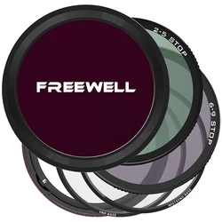 Freewell 62mm,67mm,72mm,77mm Versatile Magnetic Variable ND (VND) Filter System for Digital Cameras SLR Photography Accessories