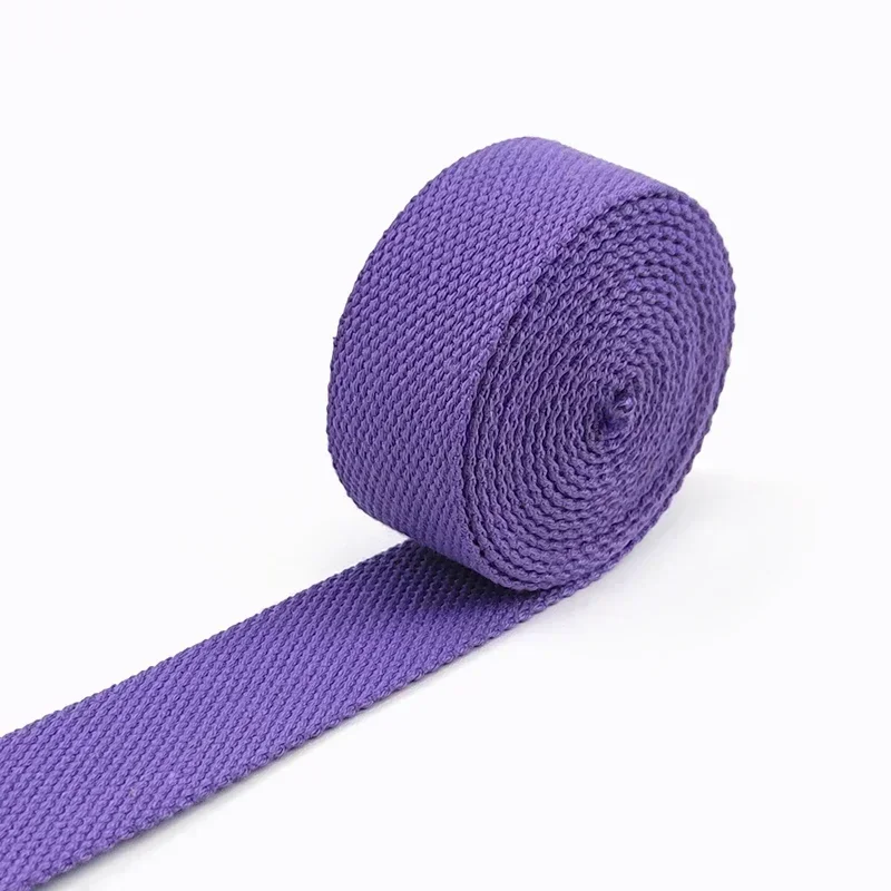 8M 20/25/32/38mm 2mm Dick Gurtband Bänder Polyester Baumwolle Leinwand Tasche Gurte band für Rucksack Strap Gürtel Band Bekleidungs Handwerk