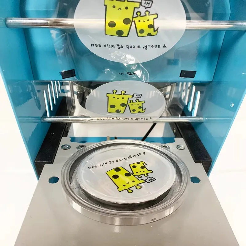 Manual sealing machine 90 95 caliber universal disposable beverage bubble teacup special sealing machine