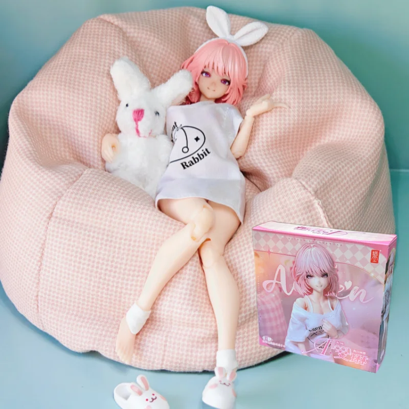 

Оригинальный улитка Shell Ra-01l Holiday Rest 1/12 Aileen Rabbit Girl Bikini Leisure Home Outfit Полный комплект 6-дюймовая экшн-фигурка Модель игрушки