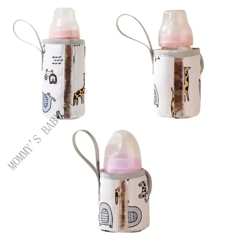

H3CD Baby Feeding Bottle Warm Cover Warm Keeping Cover Washable Milk Bottle Protector