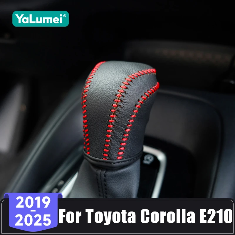 Für Toyota Corolla E210 Hybrid 2019 2020 2021 2022 2023 2024 2025 Auto-Schalthebelknauf-Abdeckung Rutschfester Griff Schutzhülle