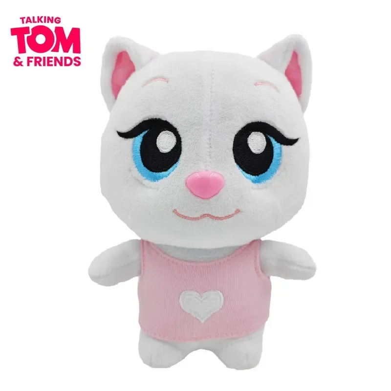 15cm Talking Tom And Friends Plush Toys Doll Kawaii Talking Tom Angela Hank Ginger Ben Claw Machine Dolls Can't Talk Version 1PC