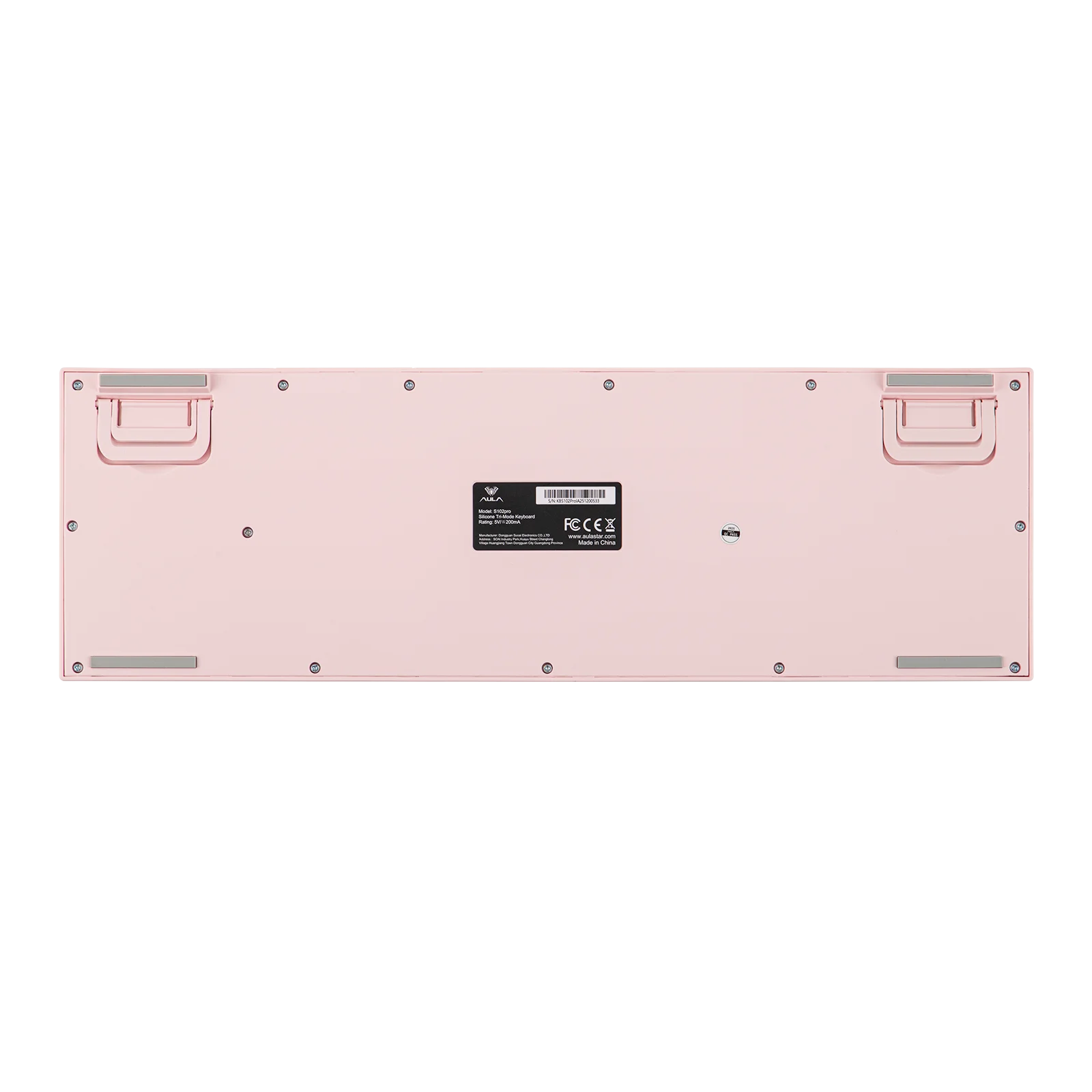 AULA S102 PRO Full Sized ANSI US Tri-mode Wireless Membrane Gaming Silent Keyboard with TFT Screen/Volume Knob & 2000mAh Battery