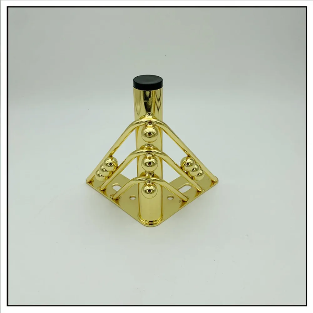 4 Stück 15 cm 6 Zoll Möbelbeine Möbeltischfüße, robuste Metall-Couchtischbeine für Sofa, Kommode, Schrank