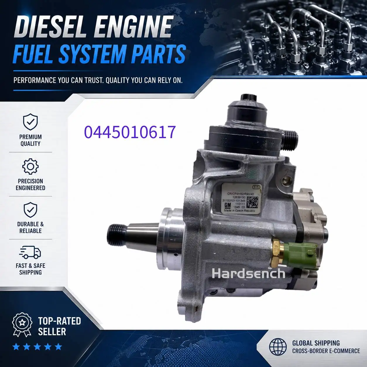 0445010617 Fuel Injection Pump Bomba de Combustible for Mercedes-Benz Sprinter Vito C-Class E-Class